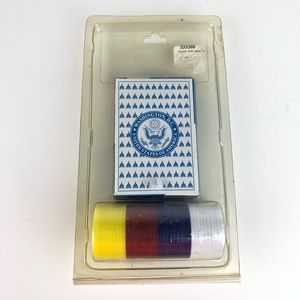 Washington DC Texas Hold’Em Cards, Chips, Button